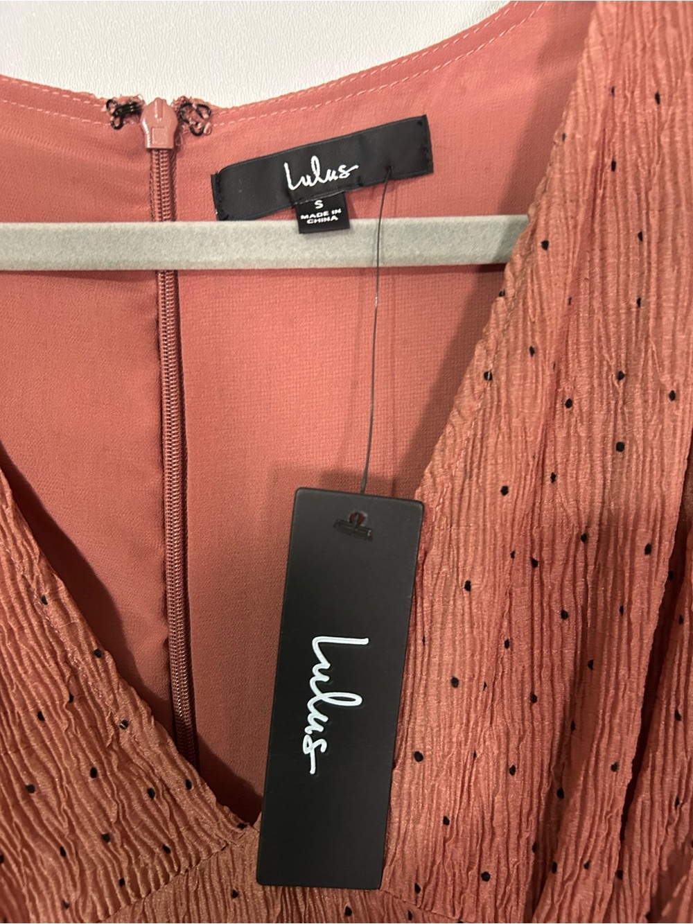 Lulu's Rust Tiered Ruffle Maxi Dress - Picture 4 of 4